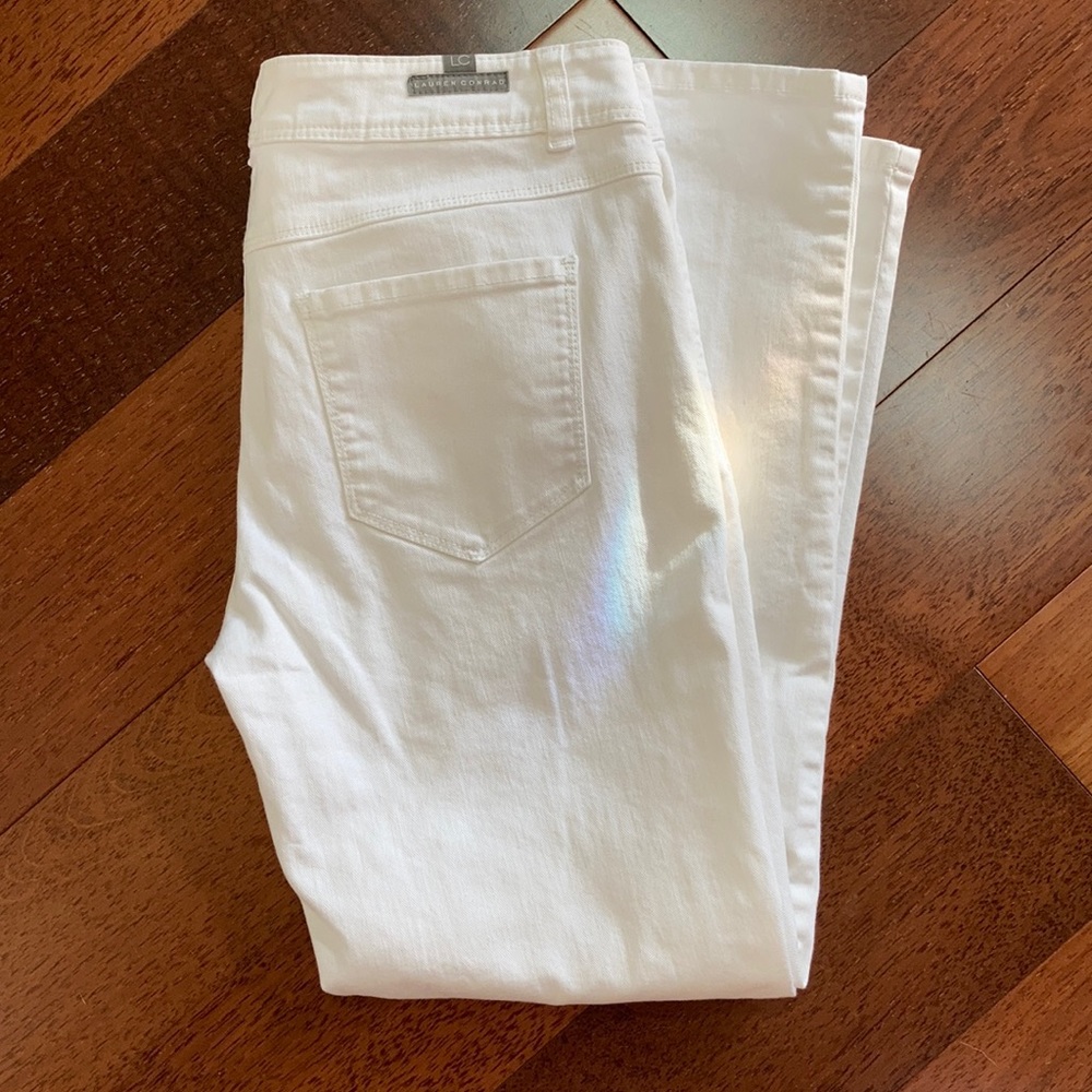 Lauren Conrad white jeans size 8